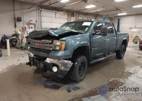 2011 GMC Sierra 2500Hd Sle from USA, damaged, VIN 1GT120CG0BF136863